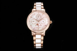 Traditionelle Perpetual Calendar Ultra-Thin 4305T/000R-B947 White Dial in Pink Gold on Bracelet