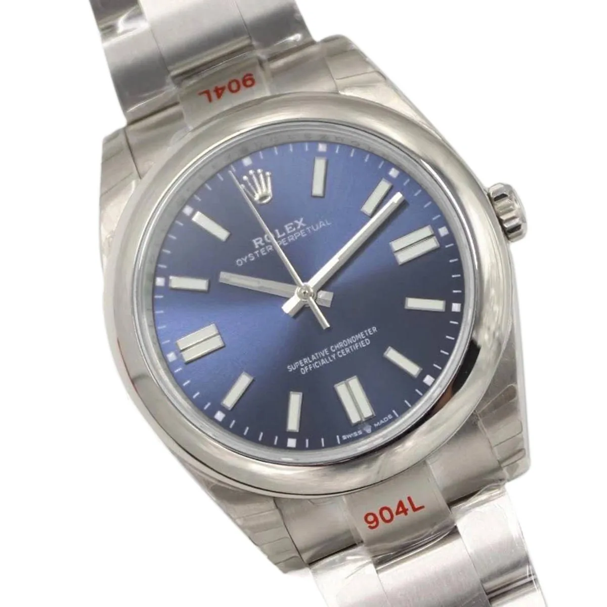 Oyster Perpetual 41mm Bright Blue Dial 114300 - Image 4
