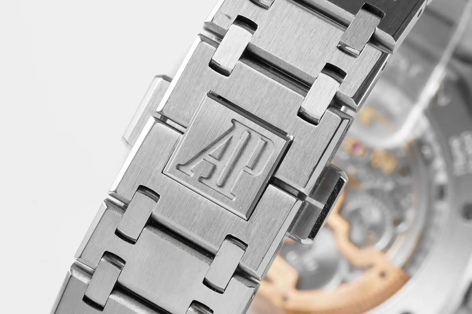 Royal Oak 15202 39mm quadrante blu fumé - immagine 7