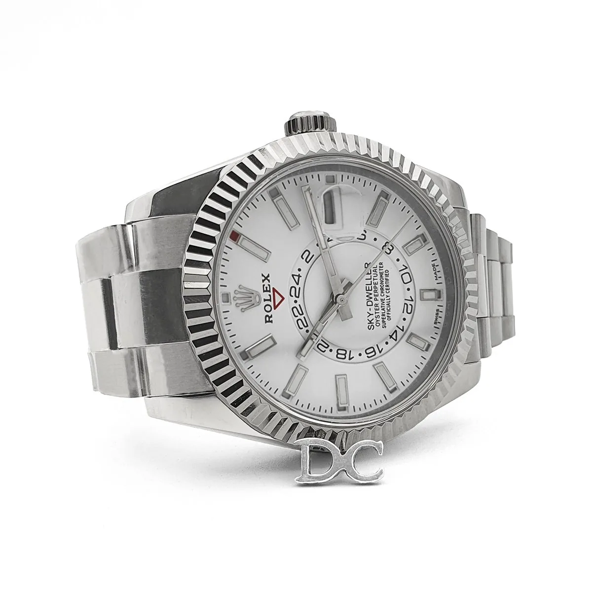 Sky-Dweller 326934 White Dial in White Gold - Image 4