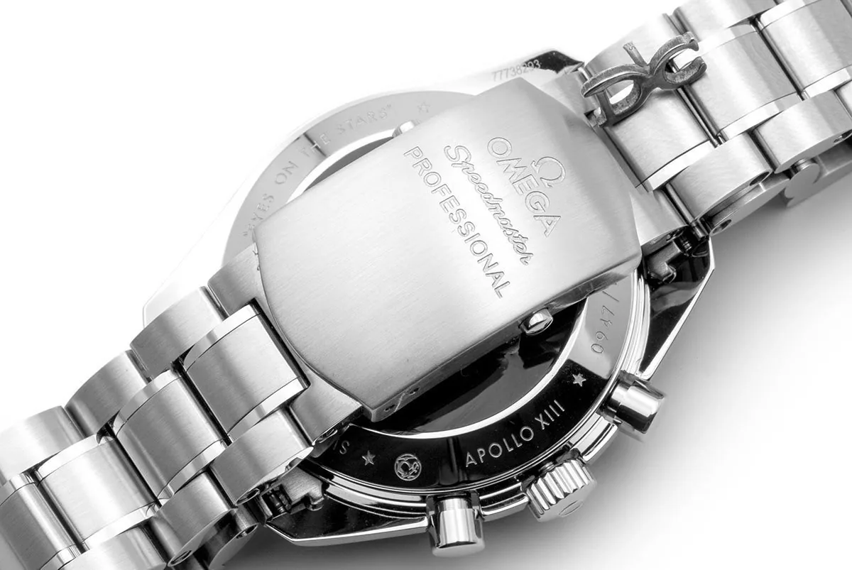 Speedmaster Professional Apollo 13 Silver Snoopy Award con brazalete - Imagen 3