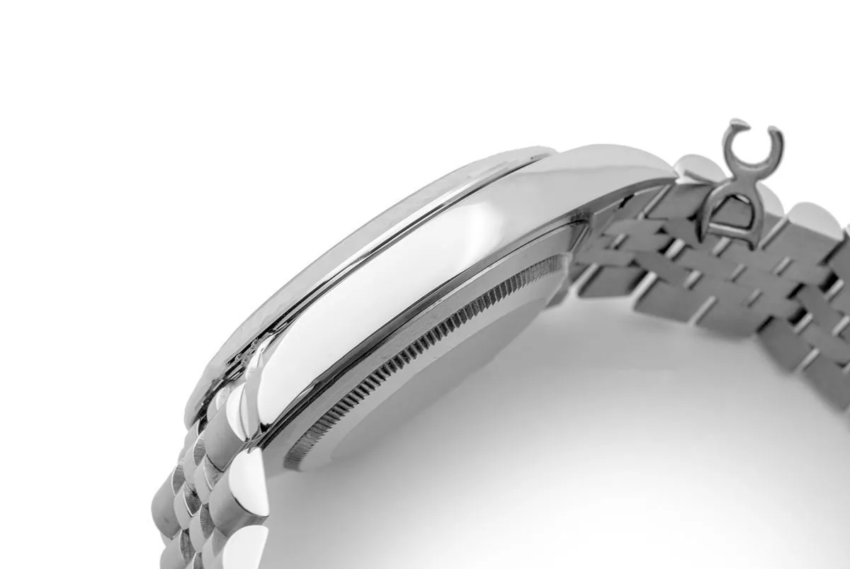 Datejust 36 116234 quadrante bianco con indici a bastone - immagine 3