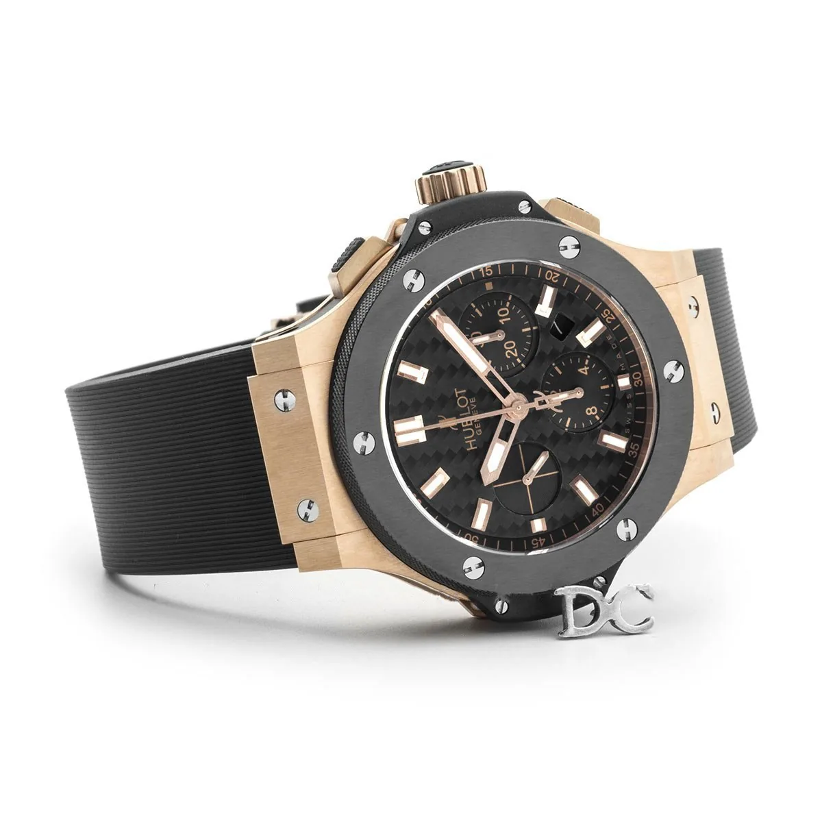 Big Bang Chronograph Kohlefaser-Zifferblatt in Roségold – Bild 4