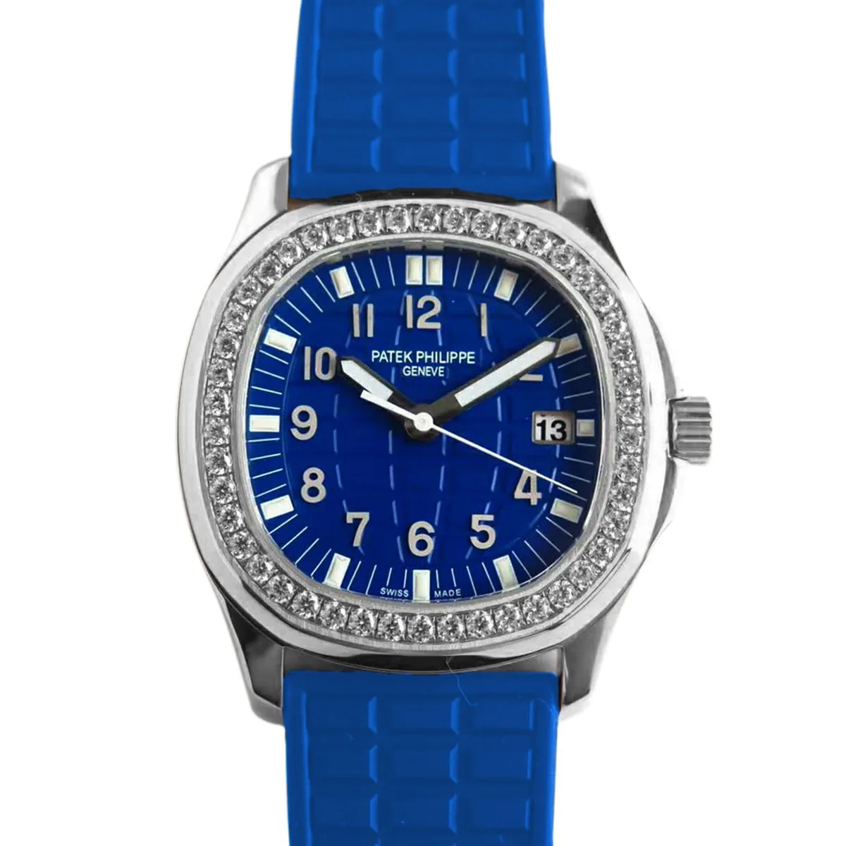 Aquanaut Luce 5067A-014 quadrante blu in acciaio
