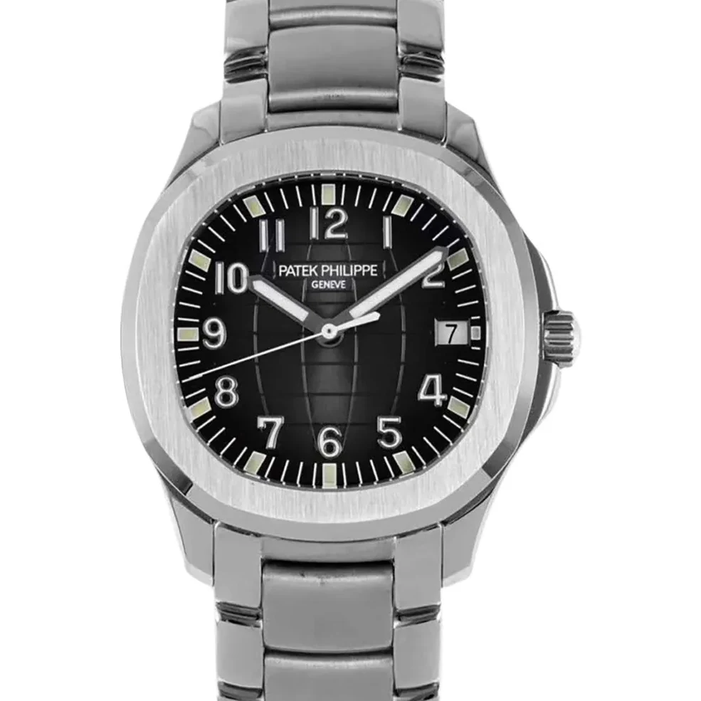 Aquanaut 5167/1A-001 Black Dial in Steel on Bracelet