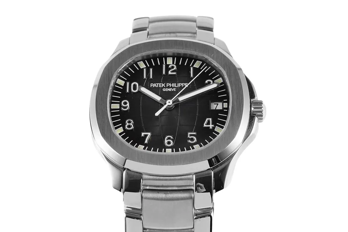 Aquanaut 5167/1A-001 schwarzes Zifferblatt in Stahl am Armband – Bild 5