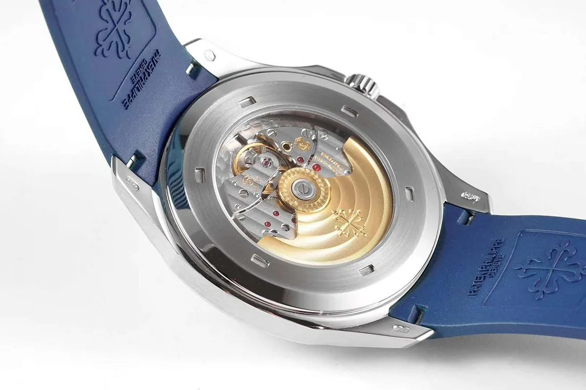 Aquanaut 5168G quadrante blu in oro bianco - immagine 8