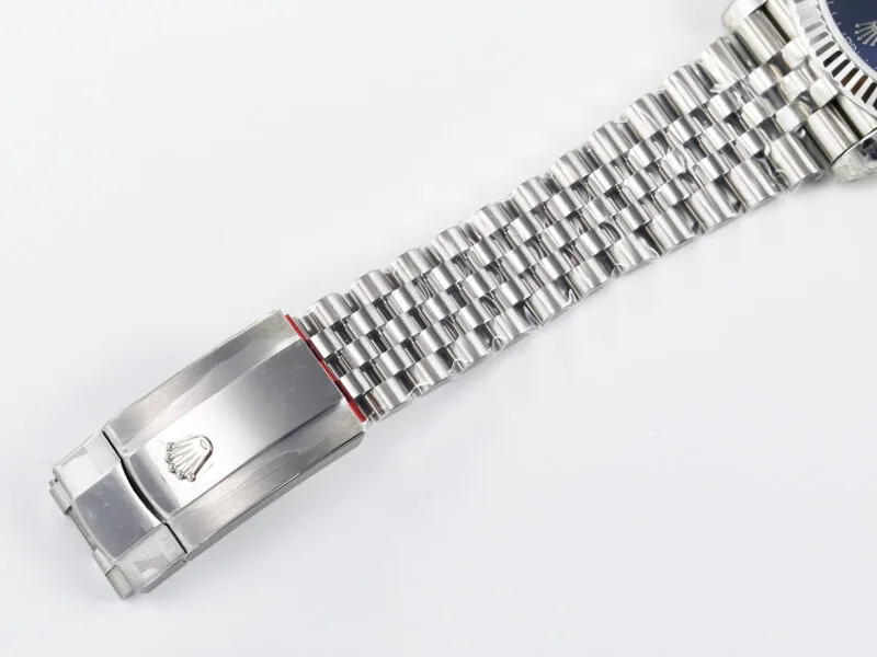 Datejust 36mm 126334 VSF esfera azul índices de bastón en oro blanco - Imagen 30