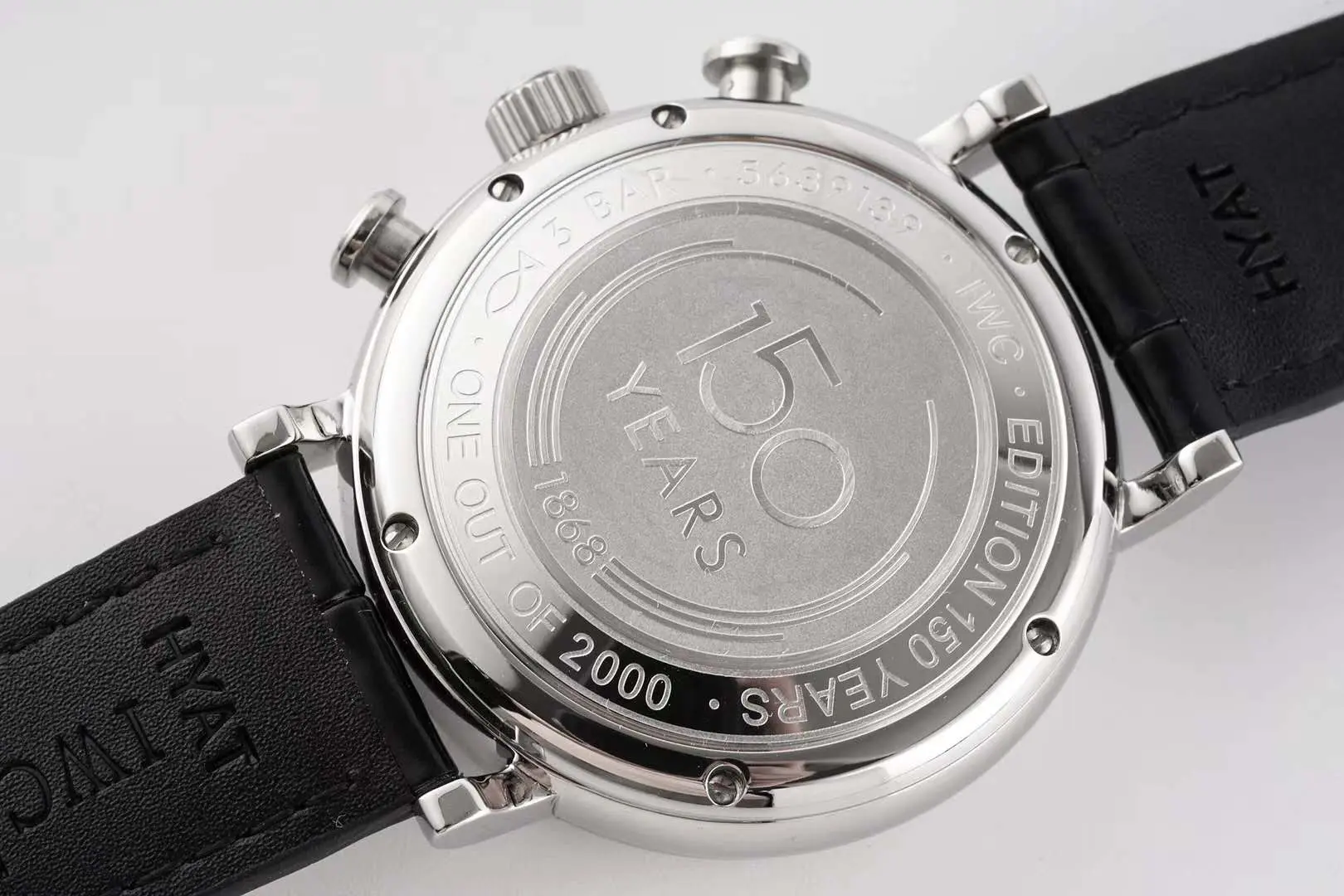 Portofino Chronograph IW391024 Edition “150 Years” quadrante bianco in acciaio - immagine 5