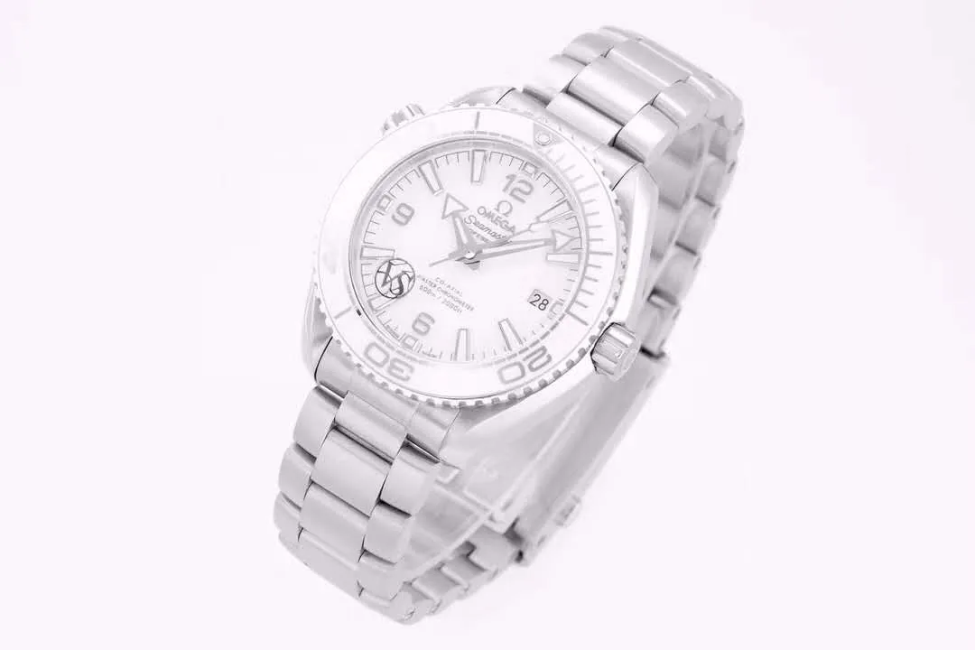 Seamaster Planet Ocean 600M Co-Axial Master Chronometer esfera blanca 39.5mm con brazalete - Imagen 3