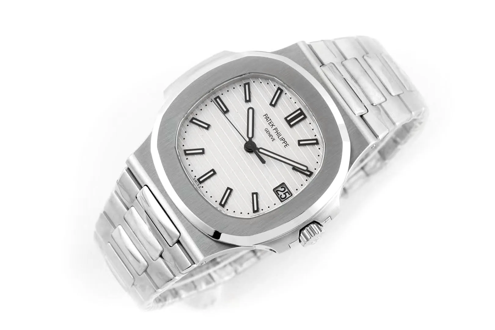 Nautilus Jumbo 5711/1A-011 White Dial - Image 3