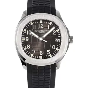 Aquanaut 5165A-001 Black Dial in Steel