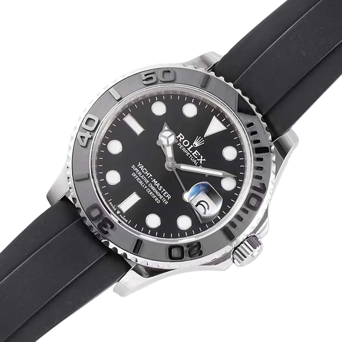 Yacht-Master 42 226659 Weißgold am Oysterflex-Armband – Bild 2