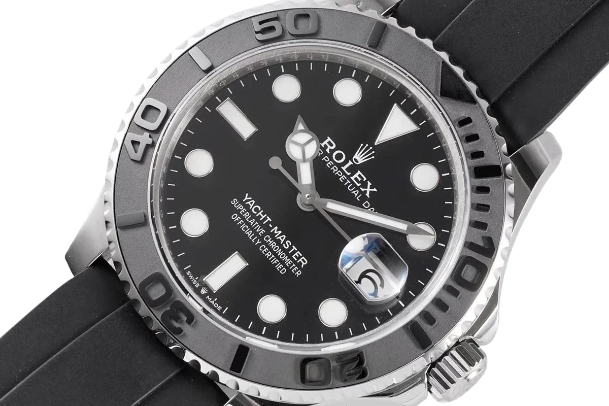 Yacht-Master 42 226659 Weißgold am Oysterflex-Armband – Bild 5