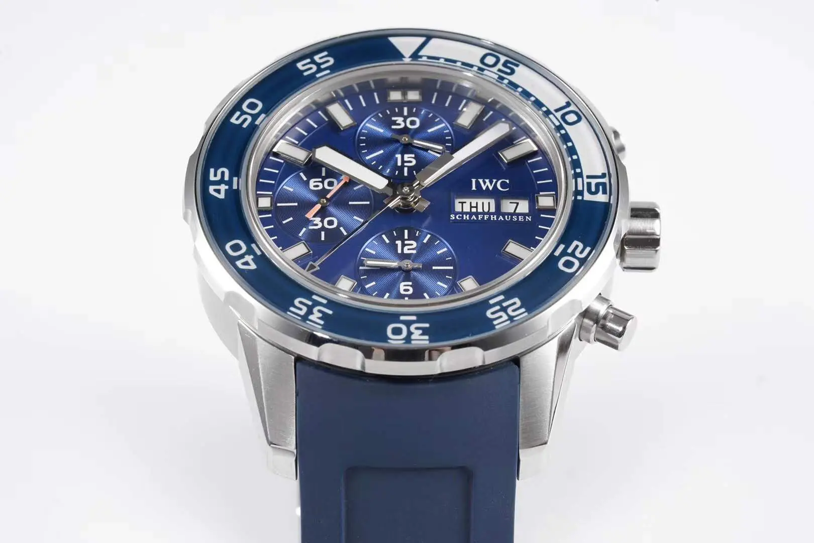 Aquatimer Chronograph IW376711 cadran bleu – Image 4