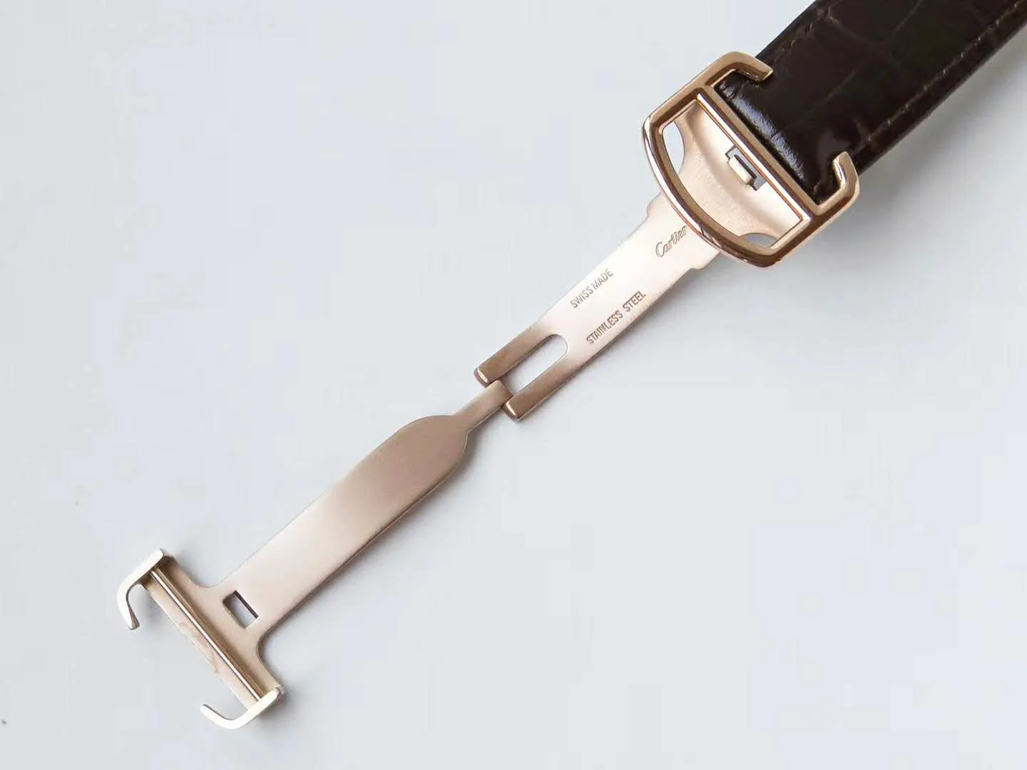 Ballon Bleu de Cartier 42mm quadrante bianco con diamanti in oro rosa - immagine 6