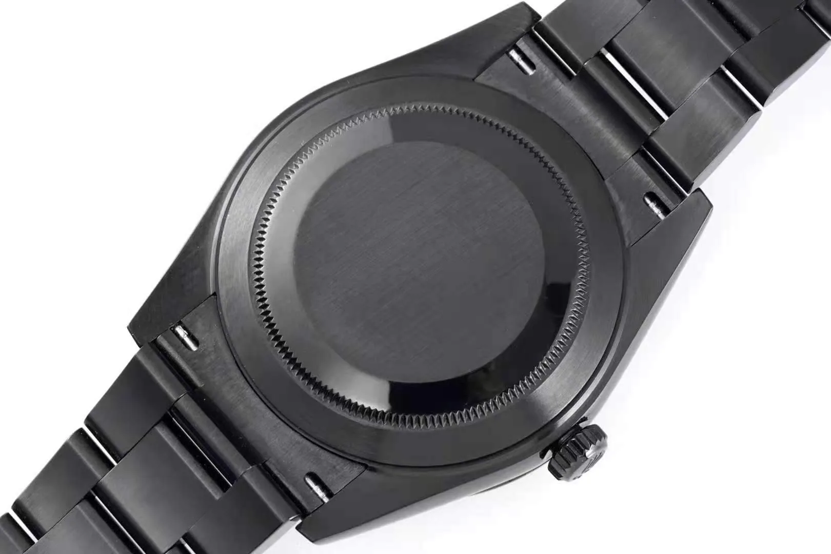 Datejust 41 esfera negra con índices de bastón en PVD negro - Imagen 6