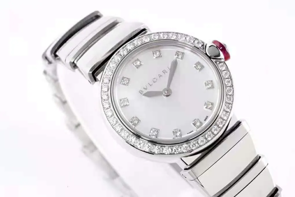 Lvcea Silver Dial in Steel with Diamond Bezel - Image 6