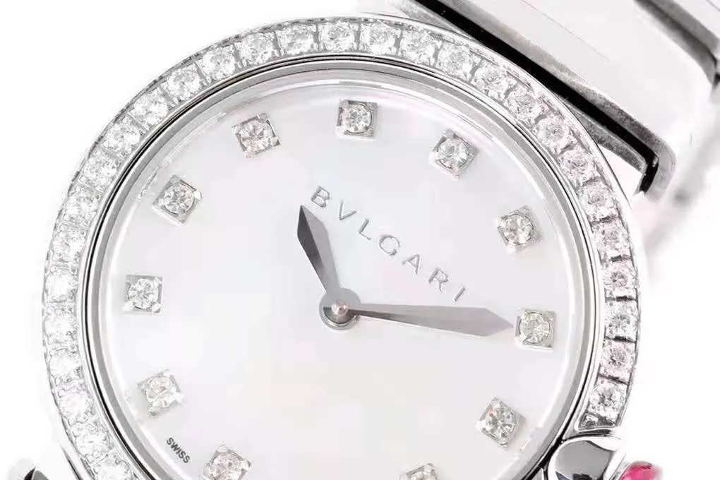 Lvcea Silver Dial in Steel with Diamond Bezel - Image 5