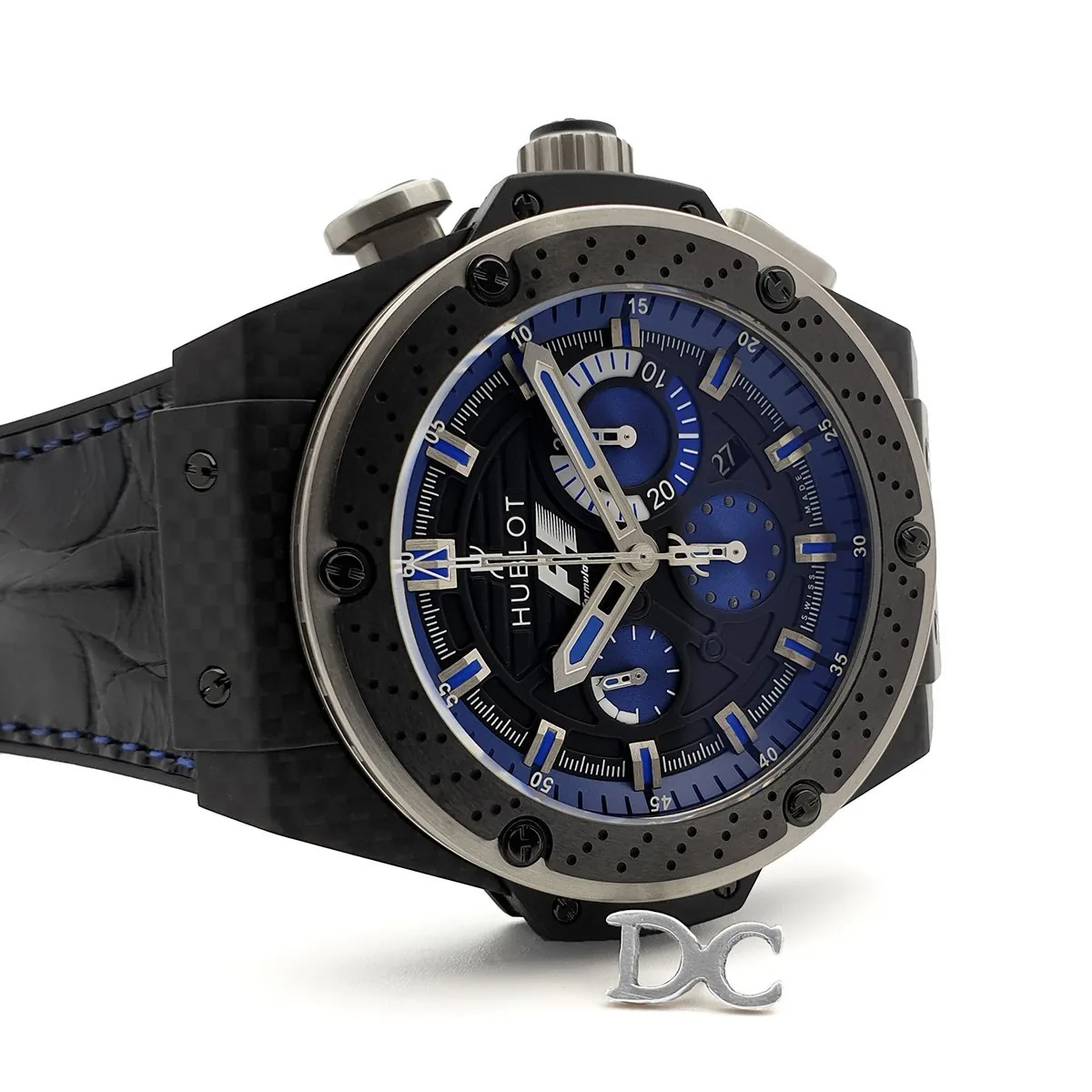 King Power F1 Interlagos Matte Black Dial Chronograph - Image 4