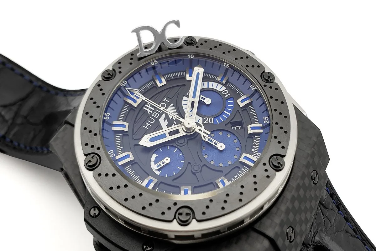 King Power F1 Interlagos Matte Black Dial Chronograph - Image 3