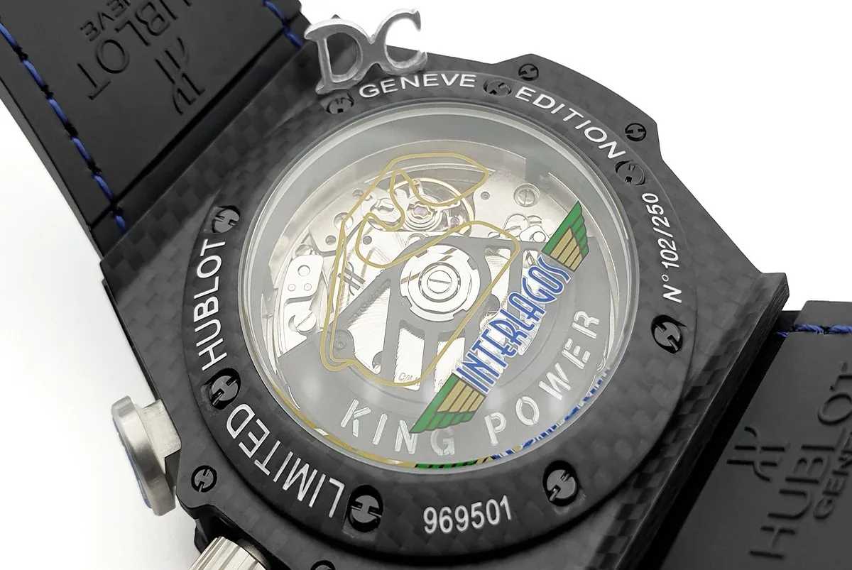 King Power F1 Interlagos Matte Black Dial Chronograph - Image 5
