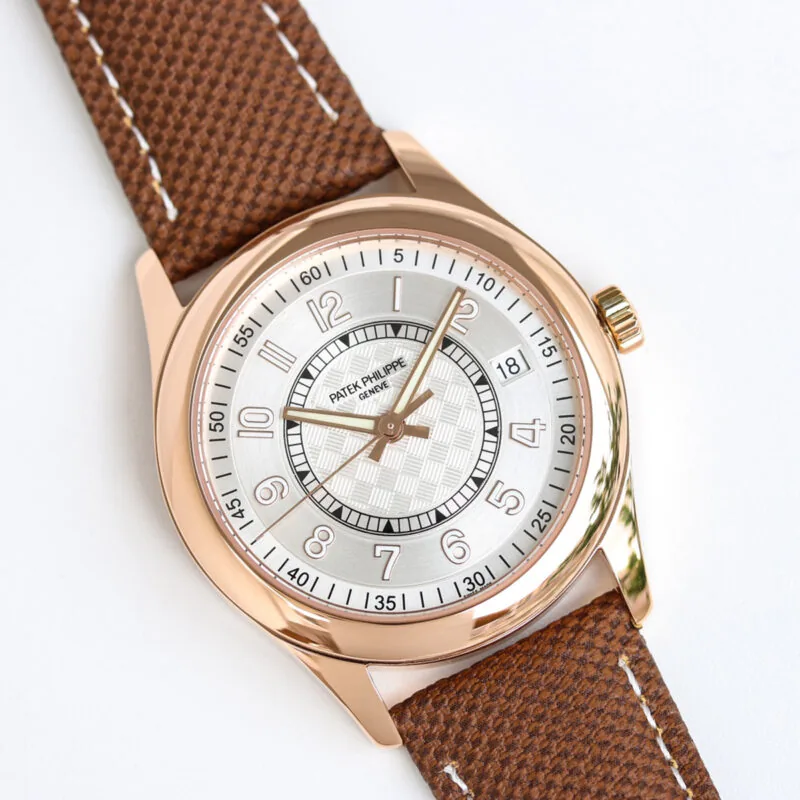 Calatrava 6007 White Dial in Rose Gold - Image 2
