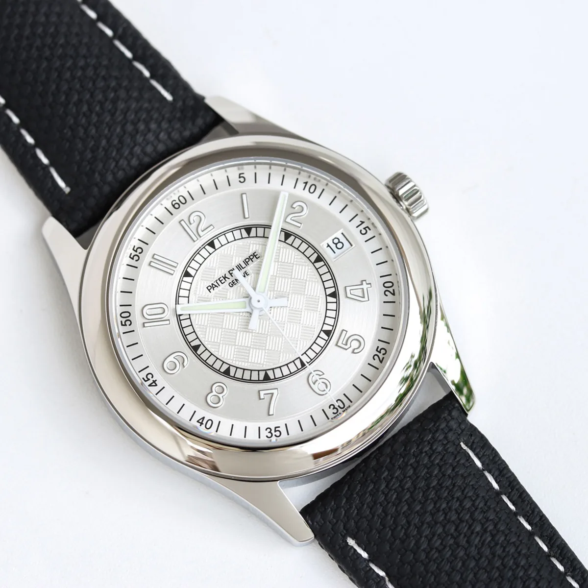 Calatrava 6007 White Dial in White Gold - Image 3