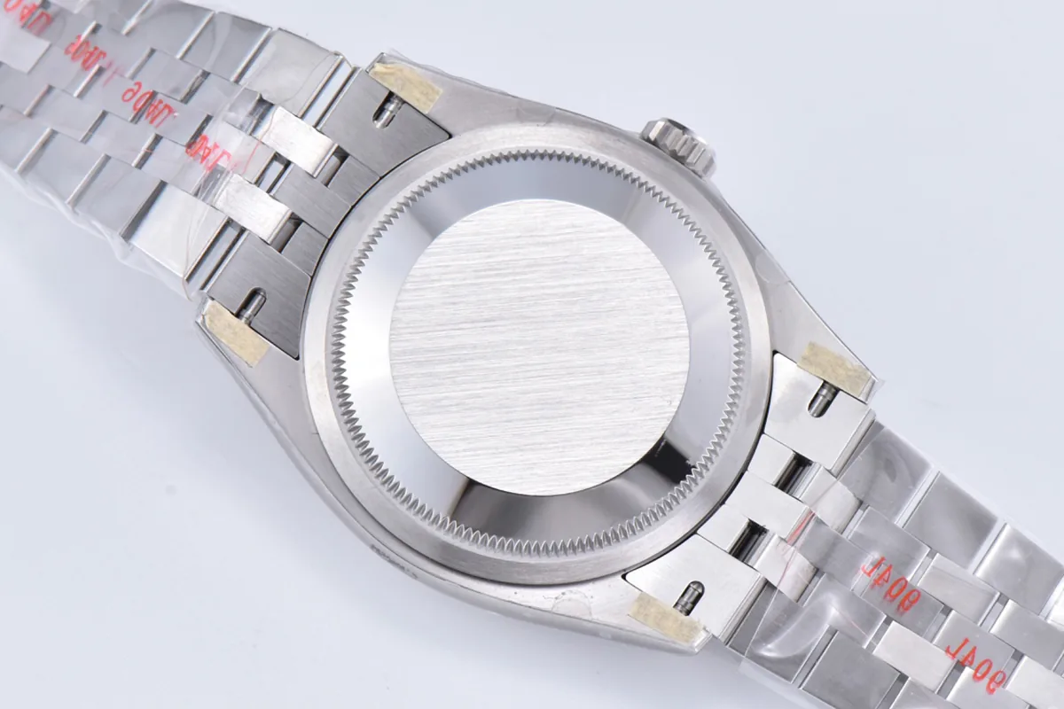 Datejust 36 126234 leuchtend blaues Zifferblatt mit Diamantindizes in Stahl am Jubilé-Armband – Bild 10