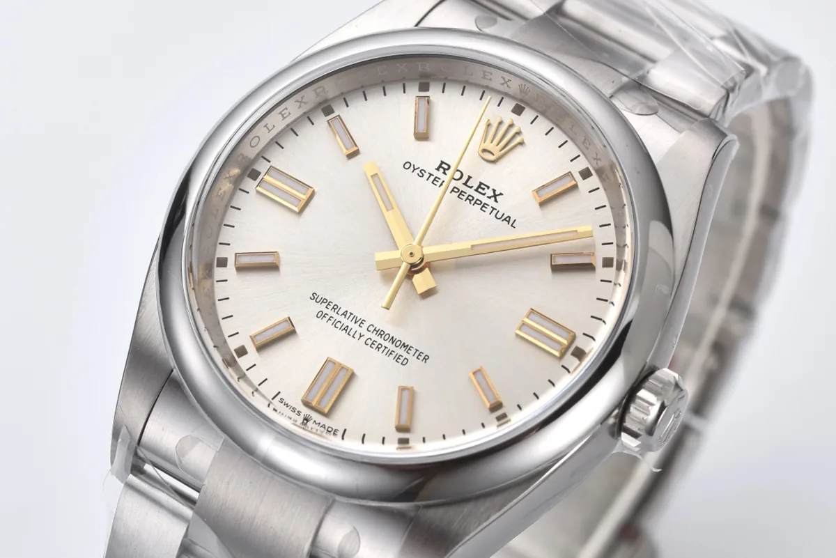 Oyster Perpetual 36mm esfera plateada 126000 - Imagen 3