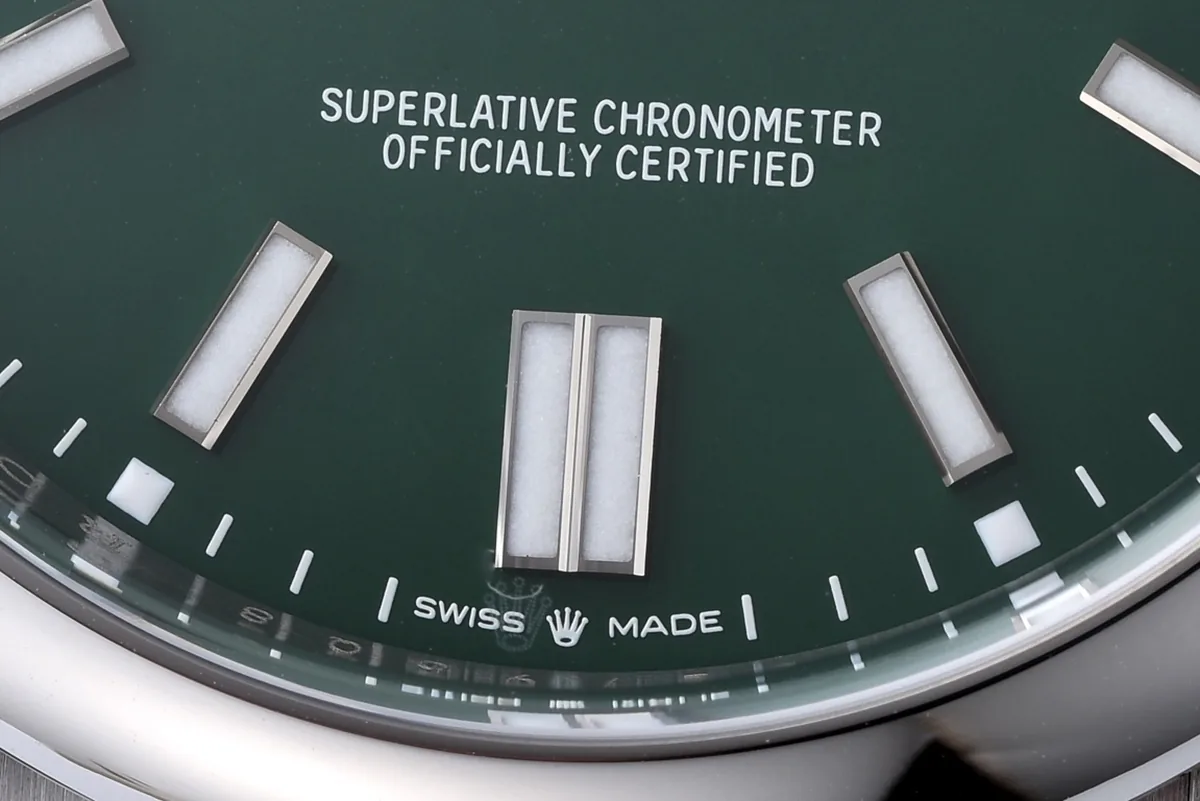 Oyster Perpetual 41mm Green Dial 124300 - Image 6