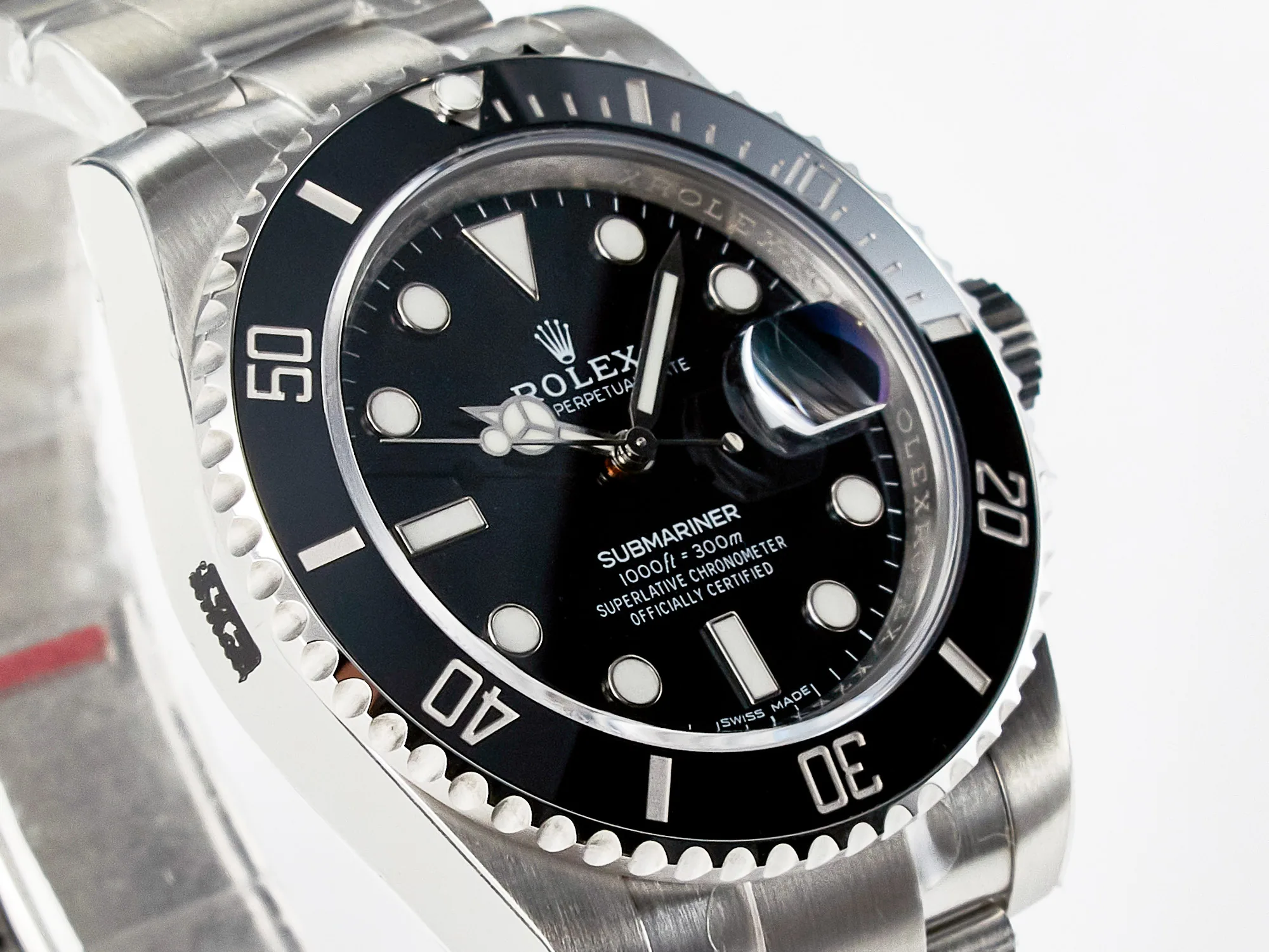 Submariner 116610 LN cerámica negra VSF 1:1 Best Edition caja y brazalete SS 904L VS3135 - Imagen 6