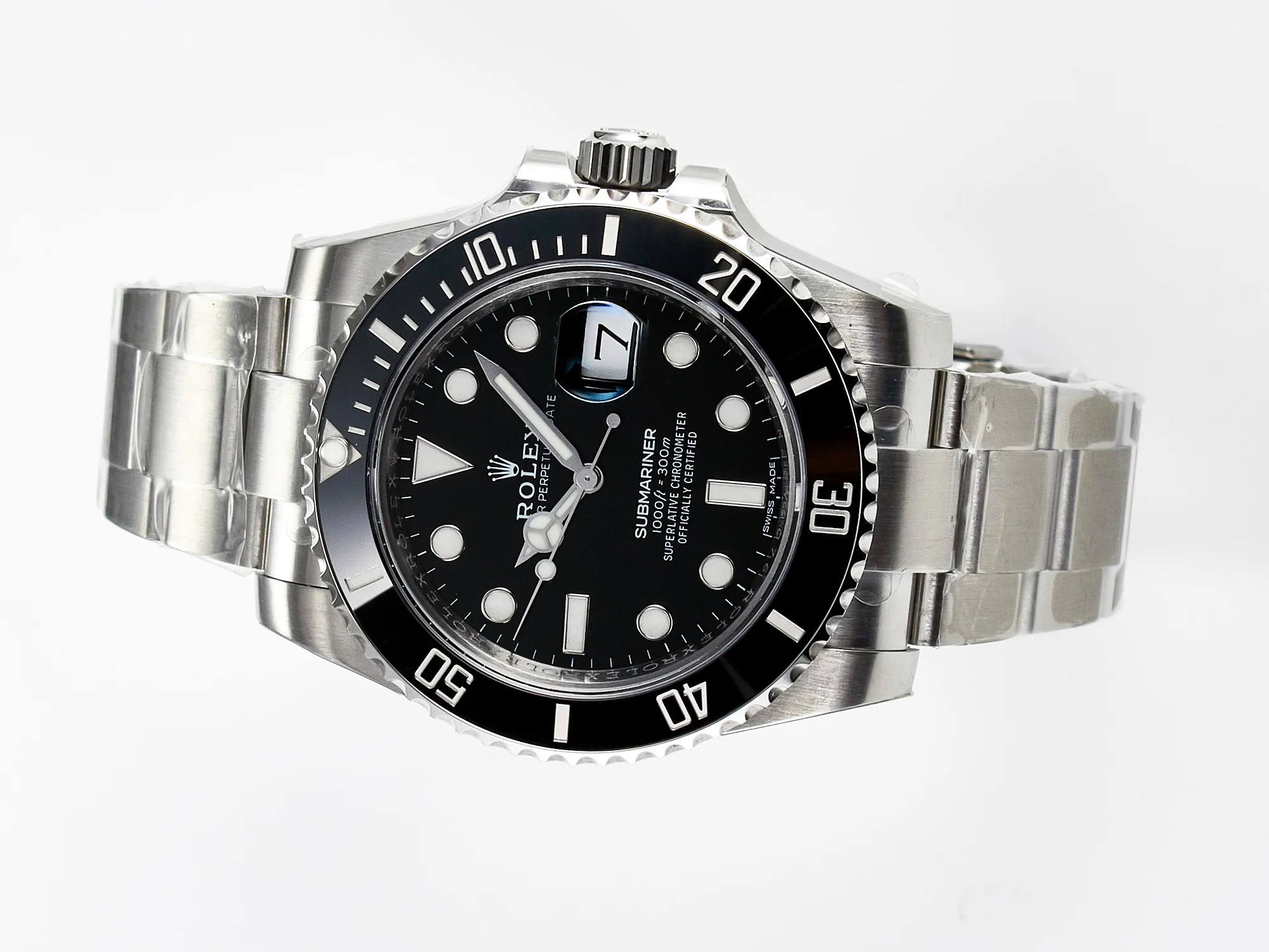 Submariner 116610 LN cerámica negra VSF 1:1 Best Edition caja y brazalete SS 904L VS3135 - Imagen 4