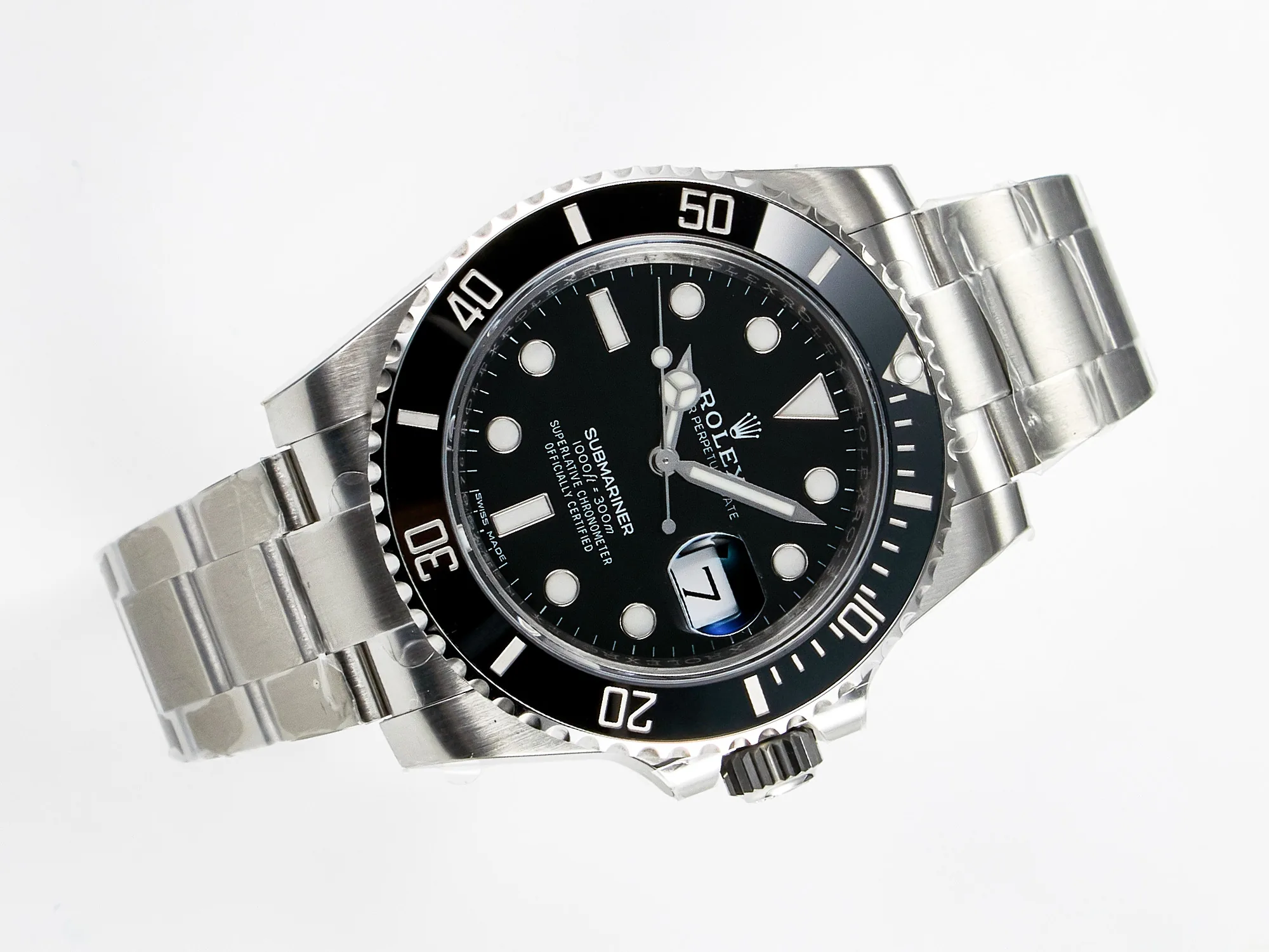 Submariner 116610 LN cerámica negra VSF 1:1 Best Edition caja y brazalete SS 904L VS3135 - Imagen 2