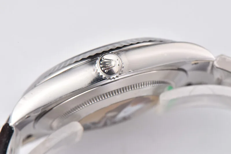 Datejust 36mm CF 126334 quadrante blu indici a bastone su bracciale Oyster - immagine 18