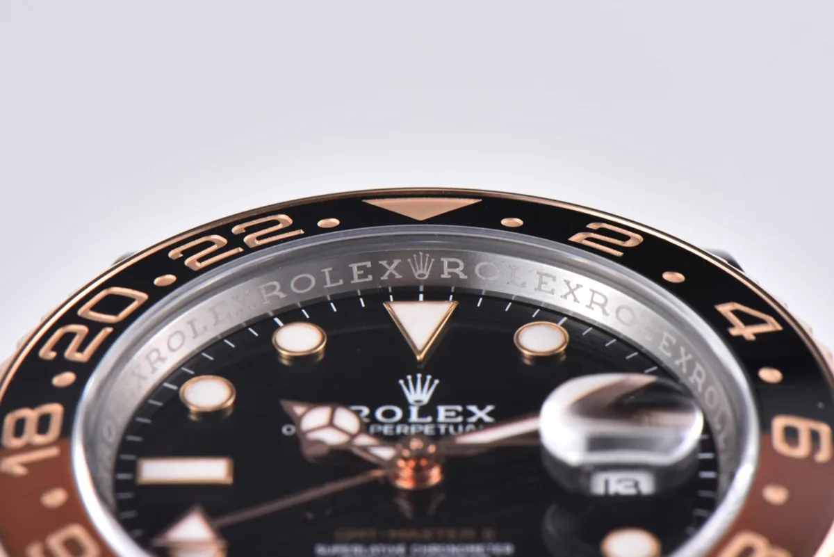 GMT Master II 126715 CHNR Clean Factory “Rootbeer” in oro rosa e acciaio - immagine 9