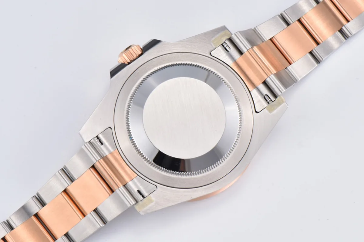 GMT Master II 126715 CHNR Clean Factory “Rootbeer” in oro rosa e acciaio - immagine 14