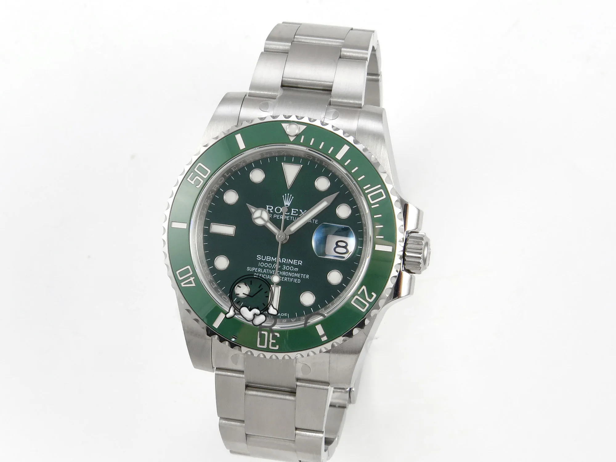 Submariner Hulk 116610LV SS/SS Green Bezel VSF VR3235 - Image 2