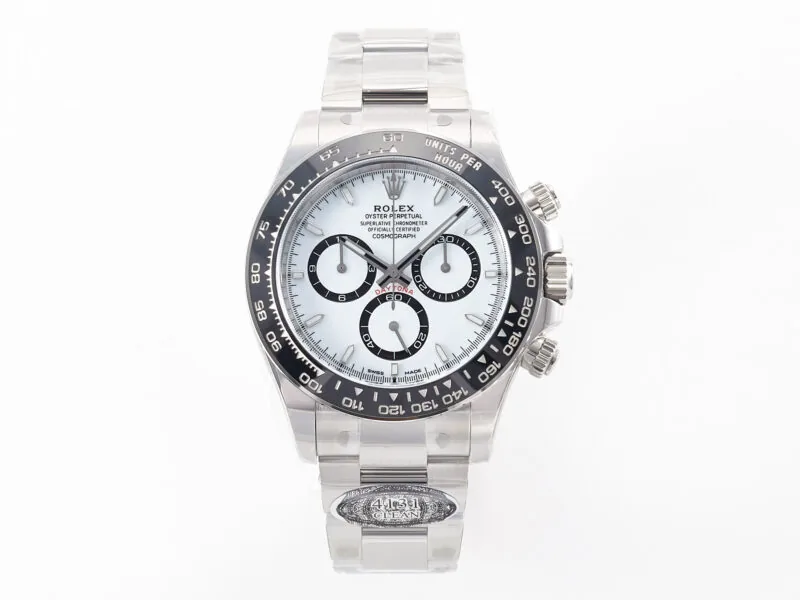 Daytona Panda 116500 Clean Factory 1:1 Best Edition caja y brazalete SS 904L esfera blanca SH4131 - Imagen 2