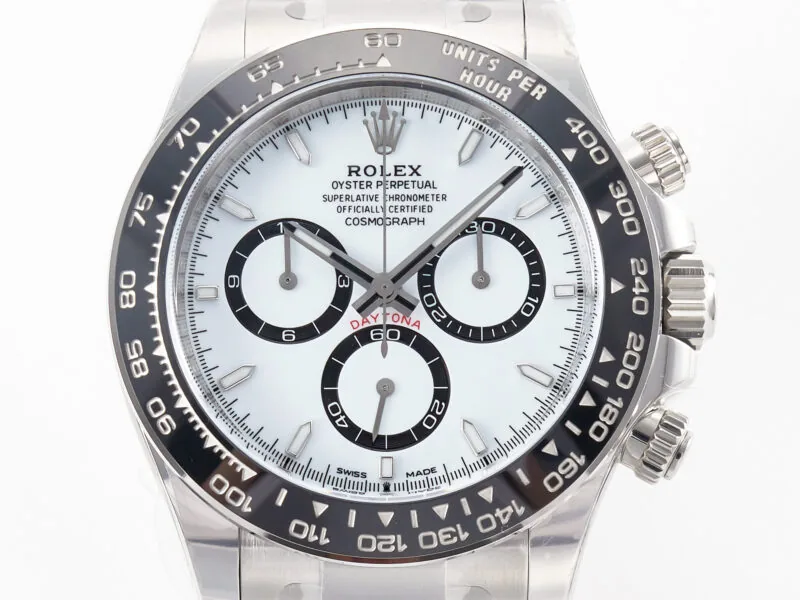 Daytona Panda 116500 Clean Factory 1:1 Best Edition caja y brazalete SS 904L esfera blanca SH4131 - Imagen 3