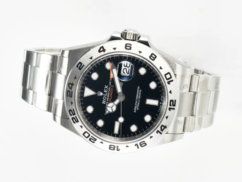 Explorer II 42mm 226570 904L SS VSF 1:1 Best Edition esfera negra con brazalete DD3285 CHS - Imagen 13