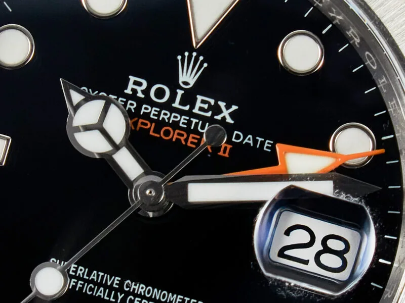 Explorer II 42mm 226570 904L SS VSF 1:1 Best Edition esfera negra con brazalete DD3285 CHS - Imagen 7