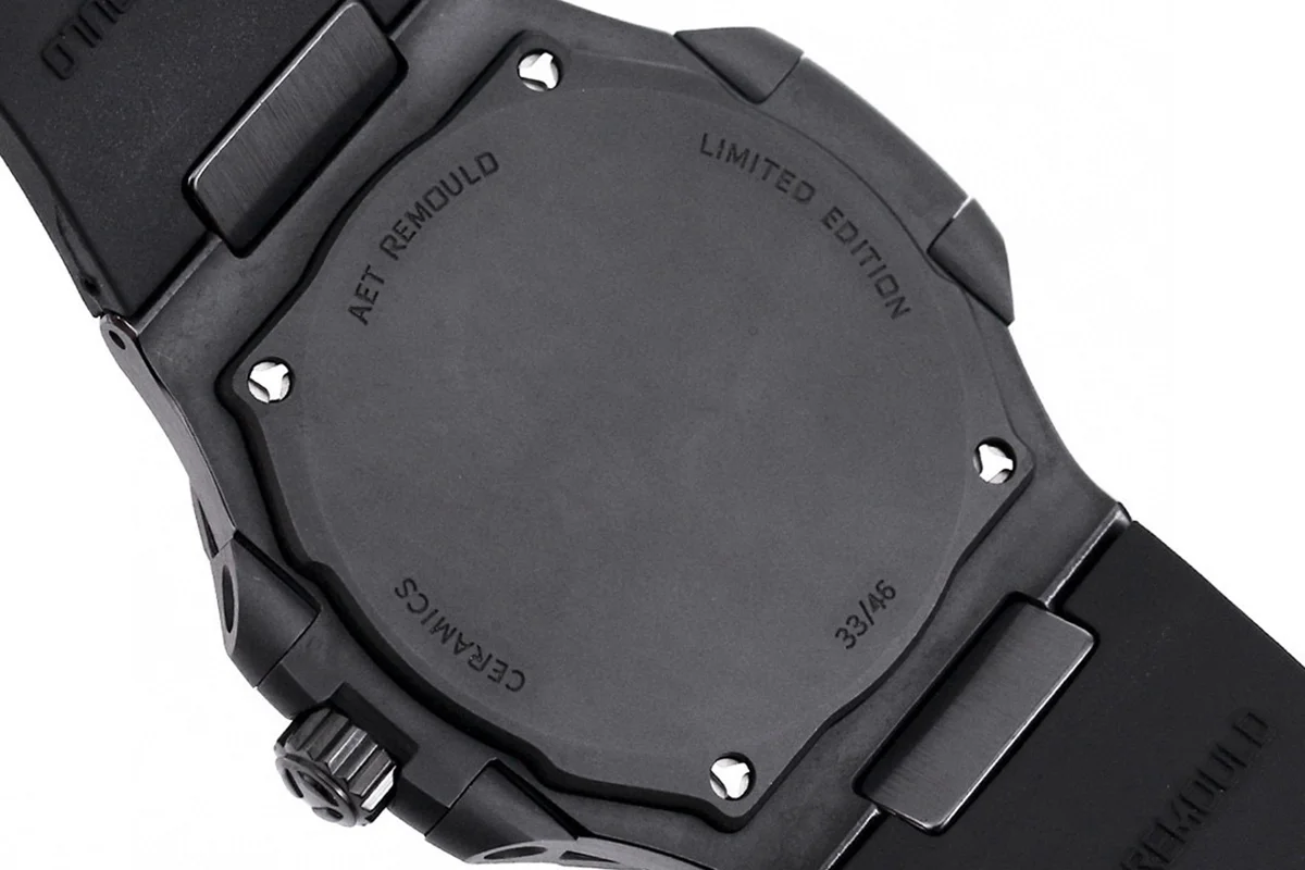 AET Nautilus 5711 Biscay Green Dial Black Ceramic