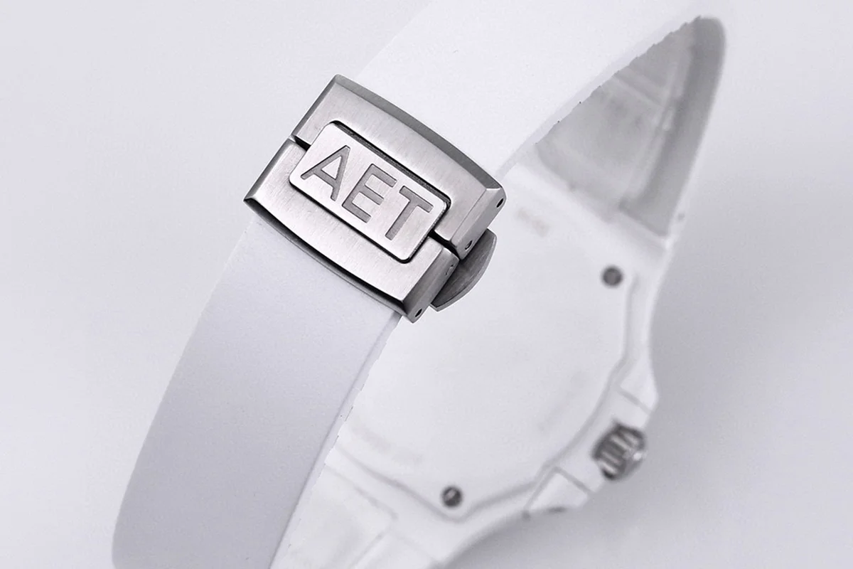 AET Nautilus 5711 Biscay Green Dial White Ceramic