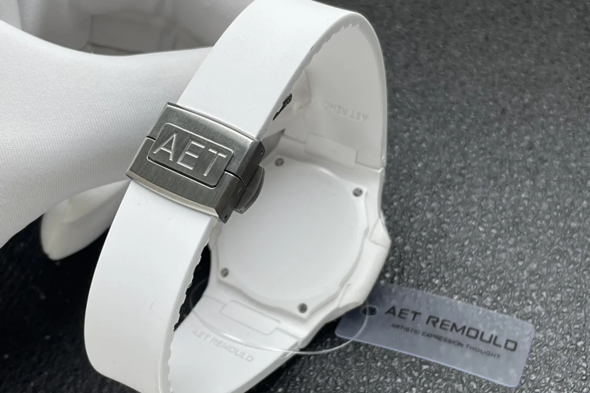 AET Nautilus 5711 Biscay Green Dial White Ceramic