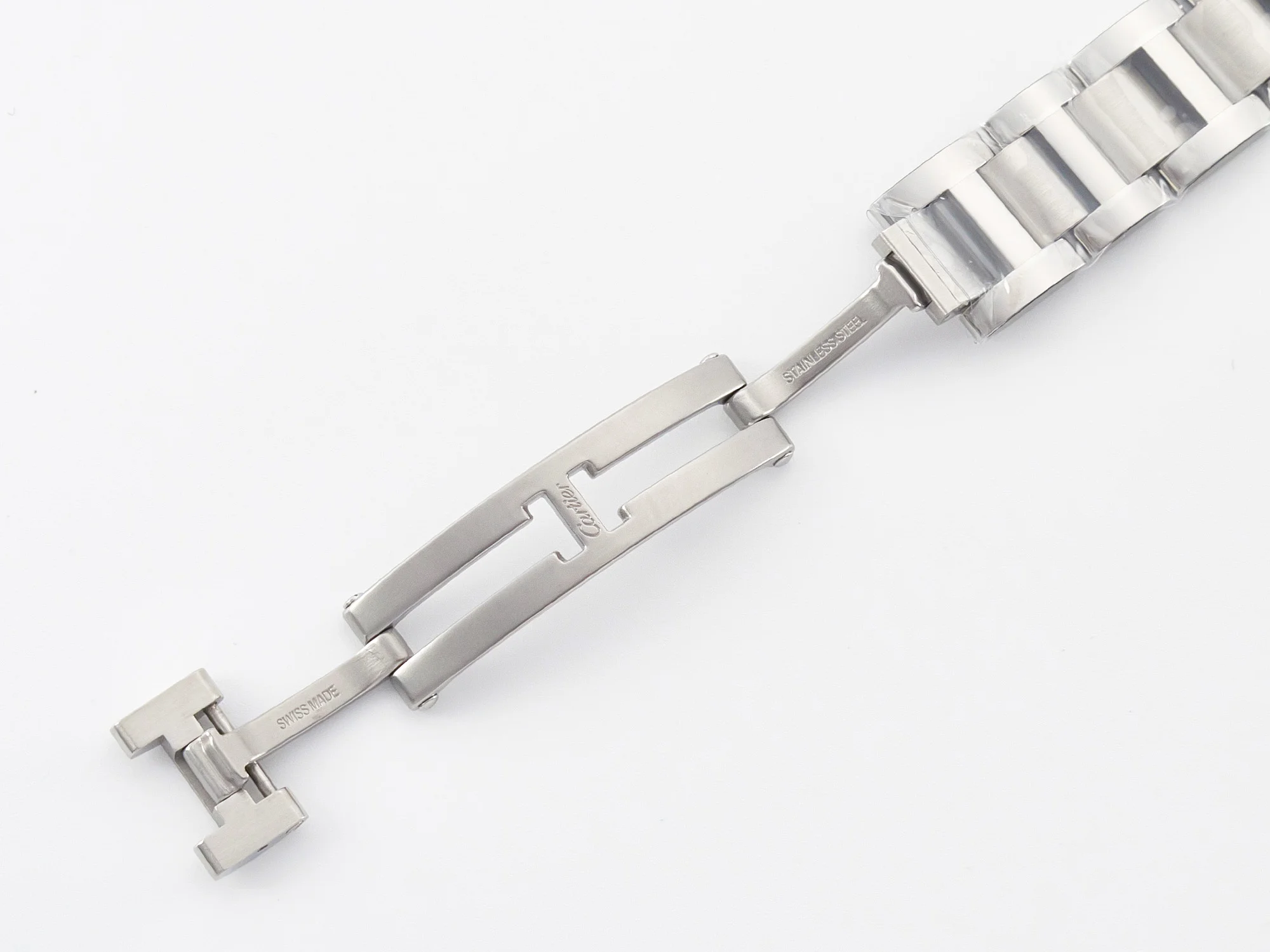 Ballon Bleu 33mm SS AF 1:1 Best Edition White Textured Dial on SS Bracelet Ronda Quartz