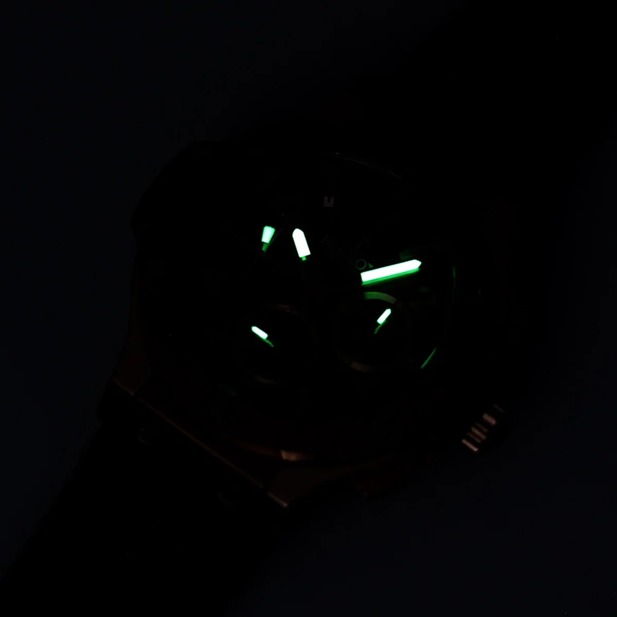 Big Bang Chronograph Evolution Rose Gold Numerals Markers
