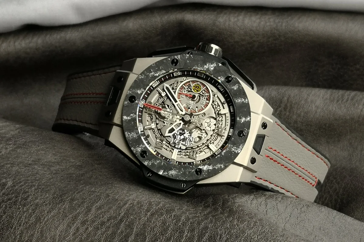 Big Bang F1 “Titanium Carbon” Chronograph in Titanium