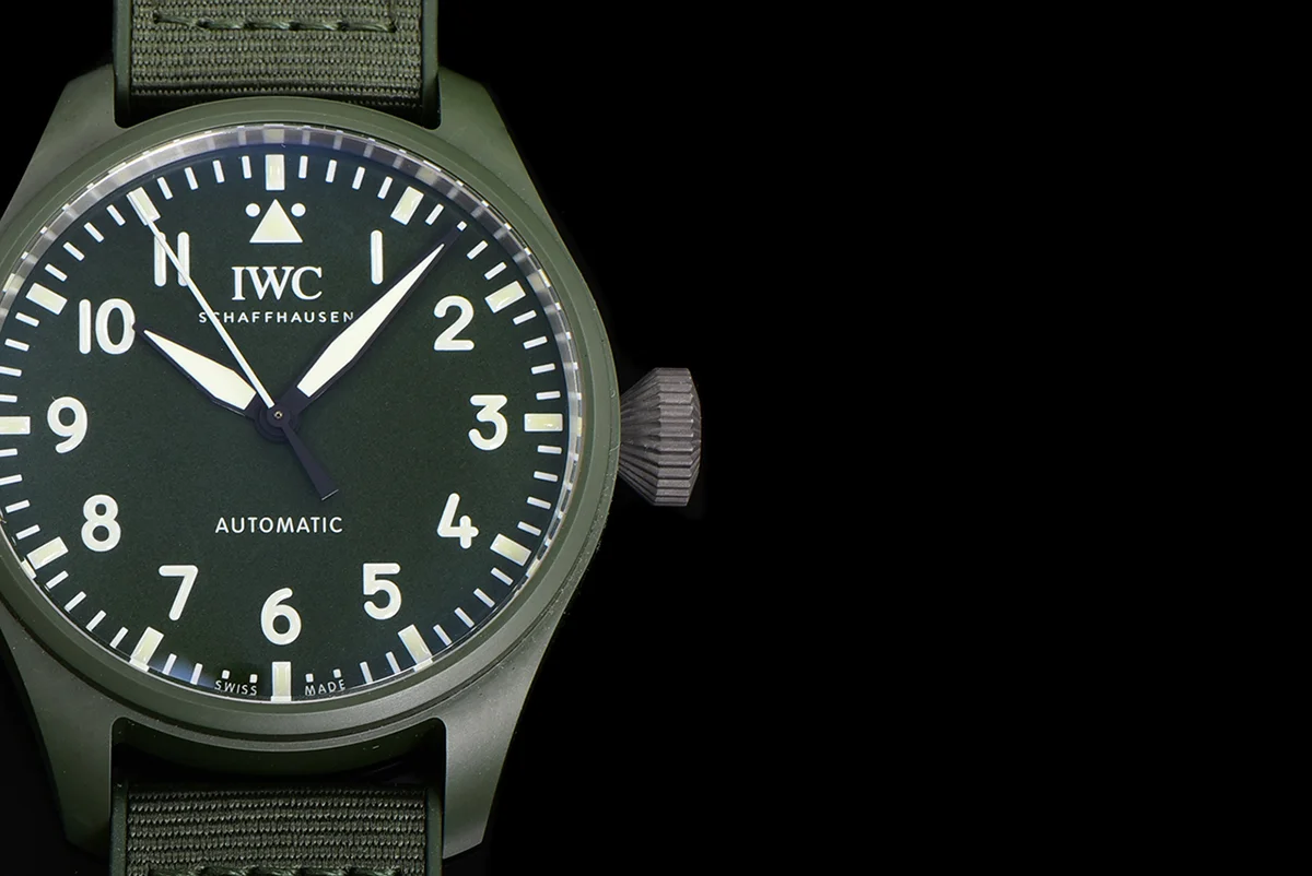 Big Pilot’s Watch 43 IW329802 Top Gun Edition Woodland