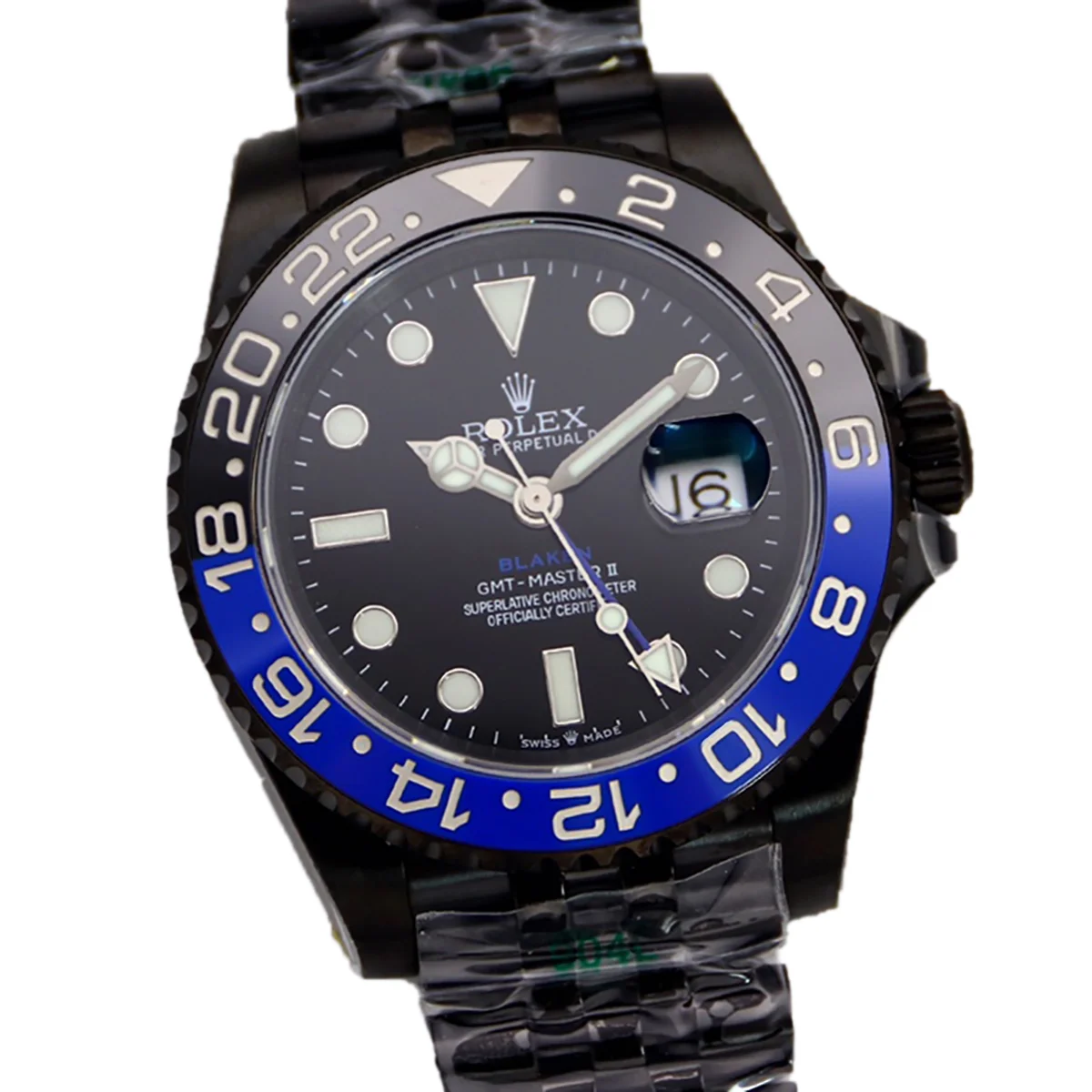 Blaken GMT Master II “Batman” 116710BLNR PVD Black